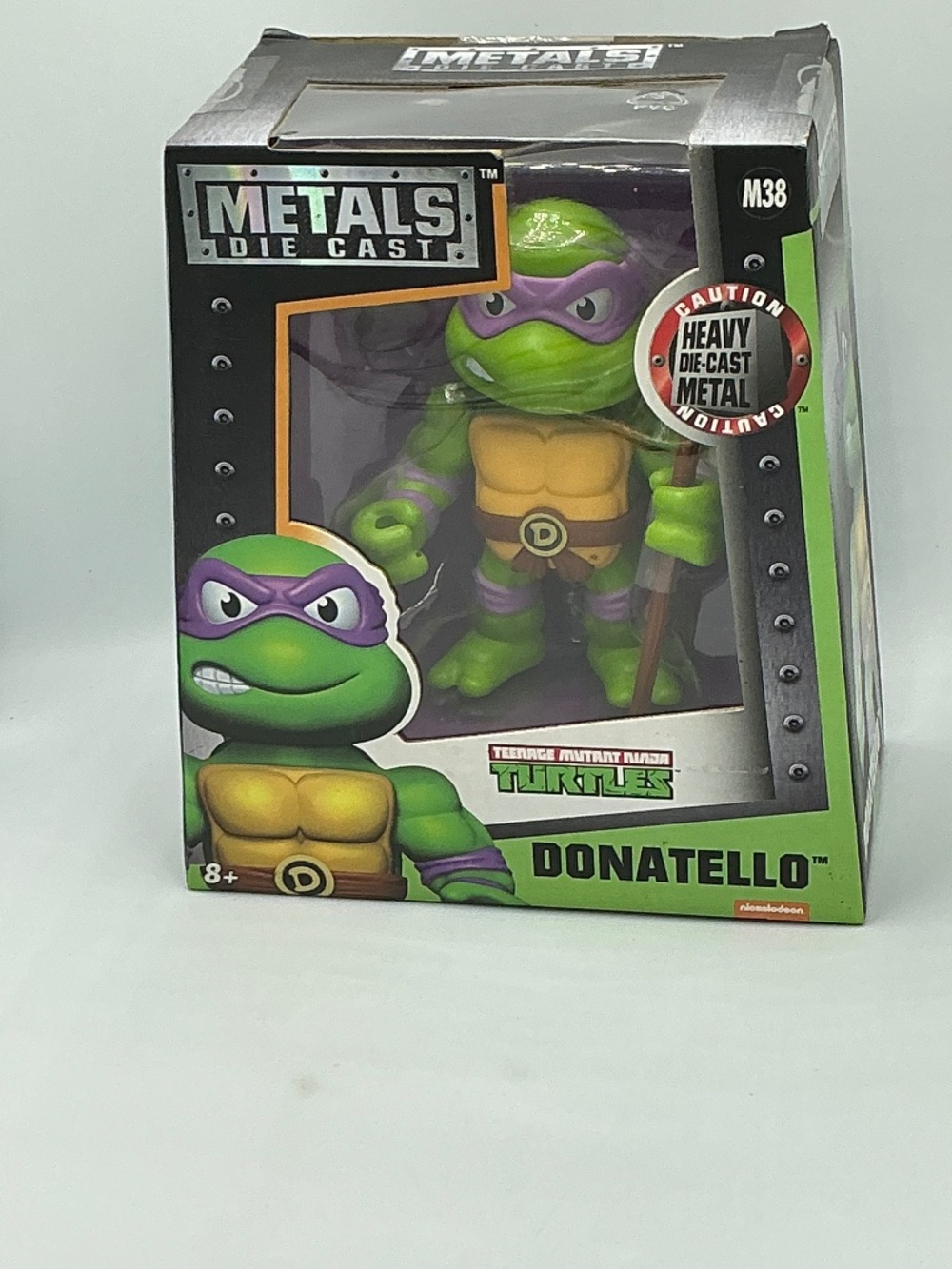 Jada Metals TMNT Donatello M38 Die Cast Figure New Sealed Nickelodeon 2016